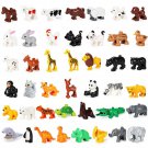 43pcs Zoo Animal Toy