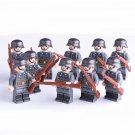 10pcs World War II Germany SS Minifigures