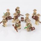 WW2 British Doctors and Nurses Soldier Minifigures Military Hospital Sets