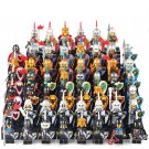 54pcs Medieval Knights Army soldiers Minifigures