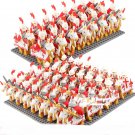 48pcs The Middle Age Europe Crusades Knights Army Minifigures