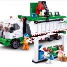 City Garbage truck City Cleaners Minifigures