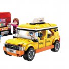 Taxi in New York USA Minifigures City Taxi Sets