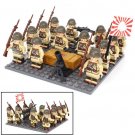 WW2 Japan Mortar Howitzer Army Group Minifigures Military Sets