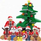 Christmas Tree Movie Santa Claus Minifigures Christmas 2022 Sets