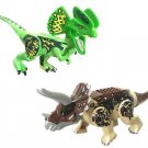 Dinosaur Triceratops Dilophosaurus Toy Jurassic World 2022