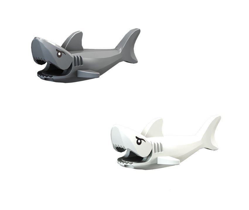 2 Best Small Ghost Shark Minifigures Marine organism Sets