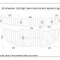 2014 Bayliner 185 Sports Marine Deck Floor Mat Carpet