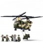 CH-47 Chinook Helicopter Transport helicopter Soldier Minifigures