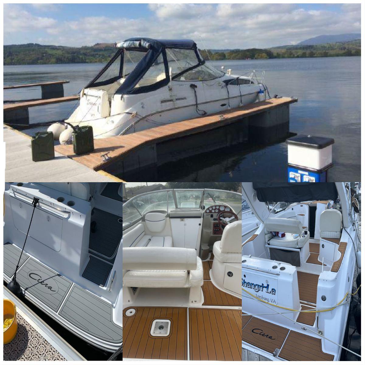 2001 Bayliner 2655 Swim Boat Decor Floor Mat Mattress