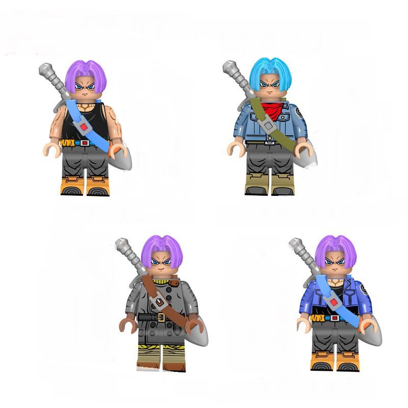 4pcs Torankusu Minifigures Comic Sets