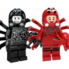 Spider Guy Spider Girl Minifigures