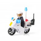 Police Motorcycle Traffic police Minifigures City Police Set