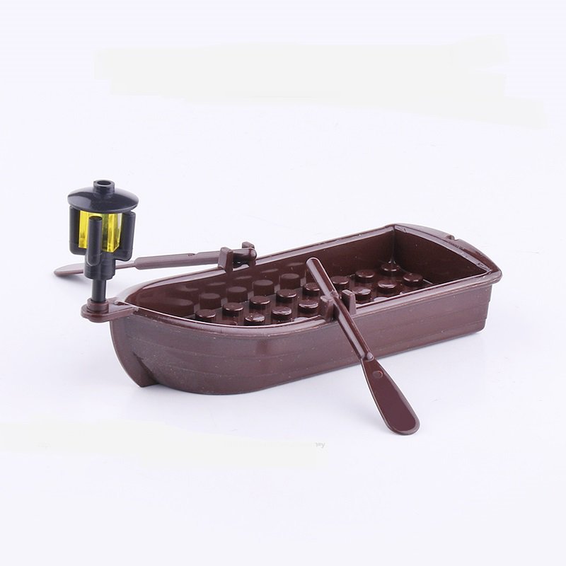 Fishing Boat building block Toy Night Fishing Boat Toy