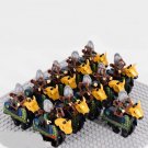 Rohan Archer Cavalry Minifigures Medieval Knight Sets