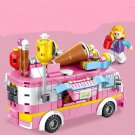 ICE Creams Hot Dogs Car Minifigures City Set