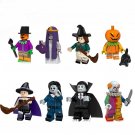 Scarecrow witch Vampire Joker Minifigures Halloween 2023
