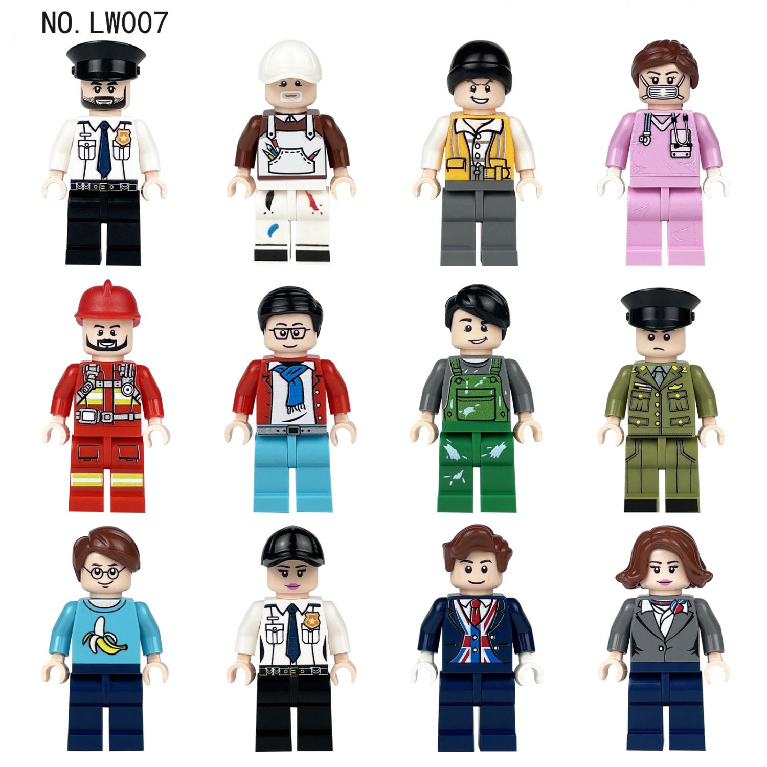X Men Wolverine Minifigures  Superhero Compatible