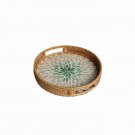 Petal Love Weaved Shell Plate Dining plate