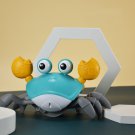Music Crab Movable Induction Toy Green Crab