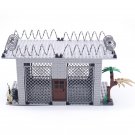 Police office Prison cells building block Toy City Set