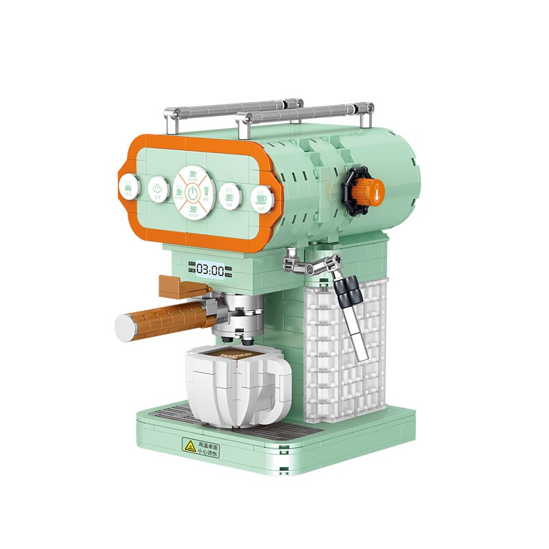 Automatic Coffee Machine building block Toy Coffee Machine Minifigures