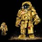 Golden Space Suit Astronaut Minifigures Space Station Set