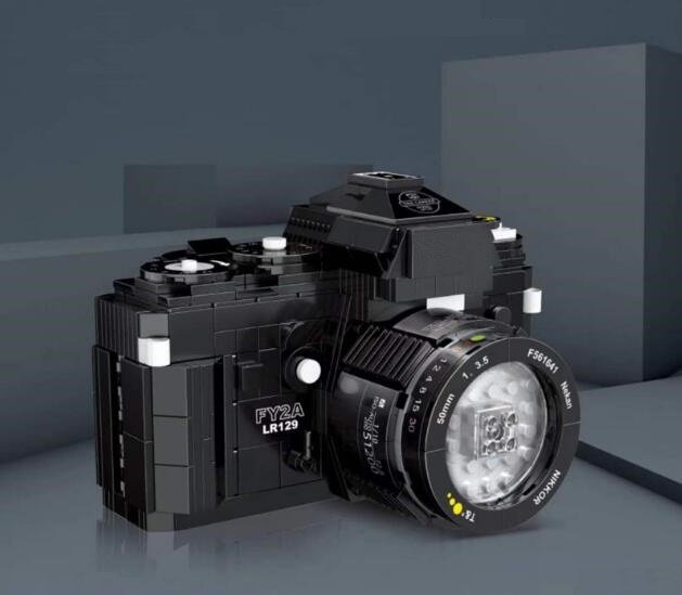 Digital Camera Building Block Toy Minifigures