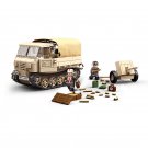 German Iron Donkey RSO/01 Tractor Tank Minifigures WW2 Tank Toy