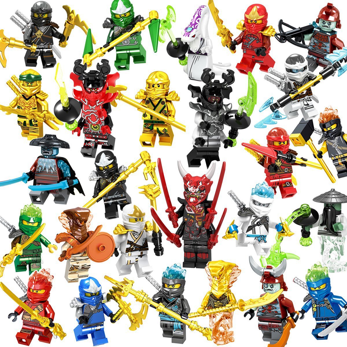 Ninjago Jay Zane Kai Lloyd Samukai Cole Garmadon Mr E Ninjago Season 11