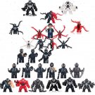 Venom Eddie Minifigures Compatible Lego Marvel Carnage Riot Anti Venom Minifigures