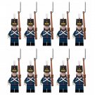 10pcs Napoleonic Wars Portuguese Soldiers Minifigures