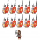 11pcs Roman Ancient Cornicen Worriors Minifigures
