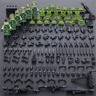 6pcs Camouflage Special Force Minifigures Weapons Pack Building Toys