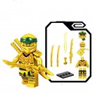 Custom Forbidden Spinjitzu Golden ILoyd Minifigure