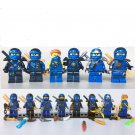 8pcs Ninjago Elecric Dragon Jay Minifigures