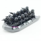 S.W.A.T Minifigures Dingey Landing Action Compatible Lego City S.W.A.T