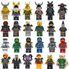 Ninjago Jay Kai zane iloyed nya ultra violet princess Harumi Minifigures Lego Fit Toys