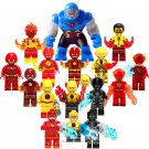 16pcs DC Flash Reverse Flash Minifigures Compatible Lego Flash Minifigures