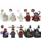 10個 ムーン・ナイト ワンダ ミニフィギュア スーパーヒーロー 积み木