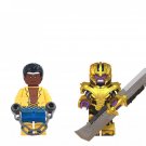 パワーマンと サノスミニフィギュア アベンジャーズ积み木