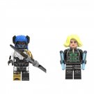 ブラック・ウィドウとプロキシマ・ミッドナイトスーパーヒーロー积み木