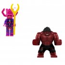レッドハルクとギャラクタス ミニフィギュアアベンジャーズ积み木