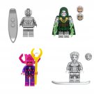 ドクター・ドゥーム シルバー・サーファー ミニフィギュア 积み木