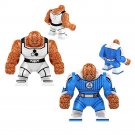 2個 ザ・シング ミニフィギュア ファンタスティック・フォー积み木