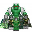 6個 ドクター・ドゥーム ミニフィギュア 积み木