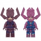 2個 ギャラクタスミニフィギュア スーパーヒーロー积み木