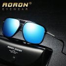 Mens Retro Polarized Sunglasses Oversized Mirror Pilot Driving Fashion Eyewear