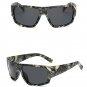 New Vintage Retro Men Camo Polarized Sunglasses Luxurious Sport Outdoor Eyewear
