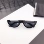 Women Fashion Triangle Half Frame Without Frame Retro Cat Eye Sunglasses Cool